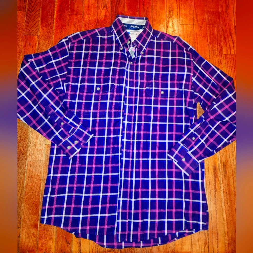 Men's George Strait Western WRANGLER button-up NWOT